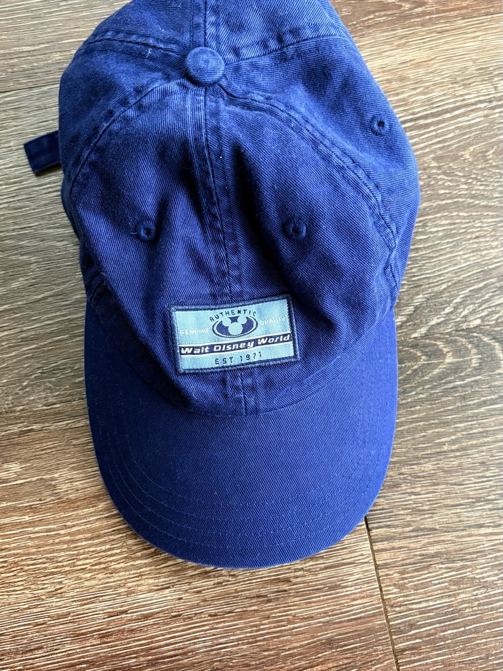 Vintage Disney navy adjustable hat